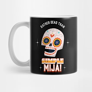 Mexican Mexico dia de los muertos Sugar Skull Mug